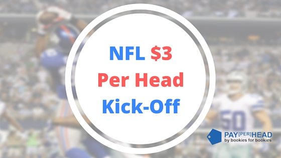 NFL Kick-Off Deal: Online Bookies Pay $3 Per Head
